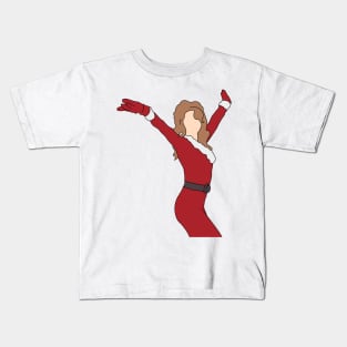 Mariah Carey Merry Christmas All I Want For Christmas Is You Kids T-Shirt